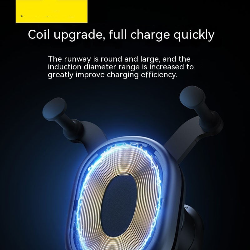 Car Phone Holder Wireless Charger Fixed Anti-shake