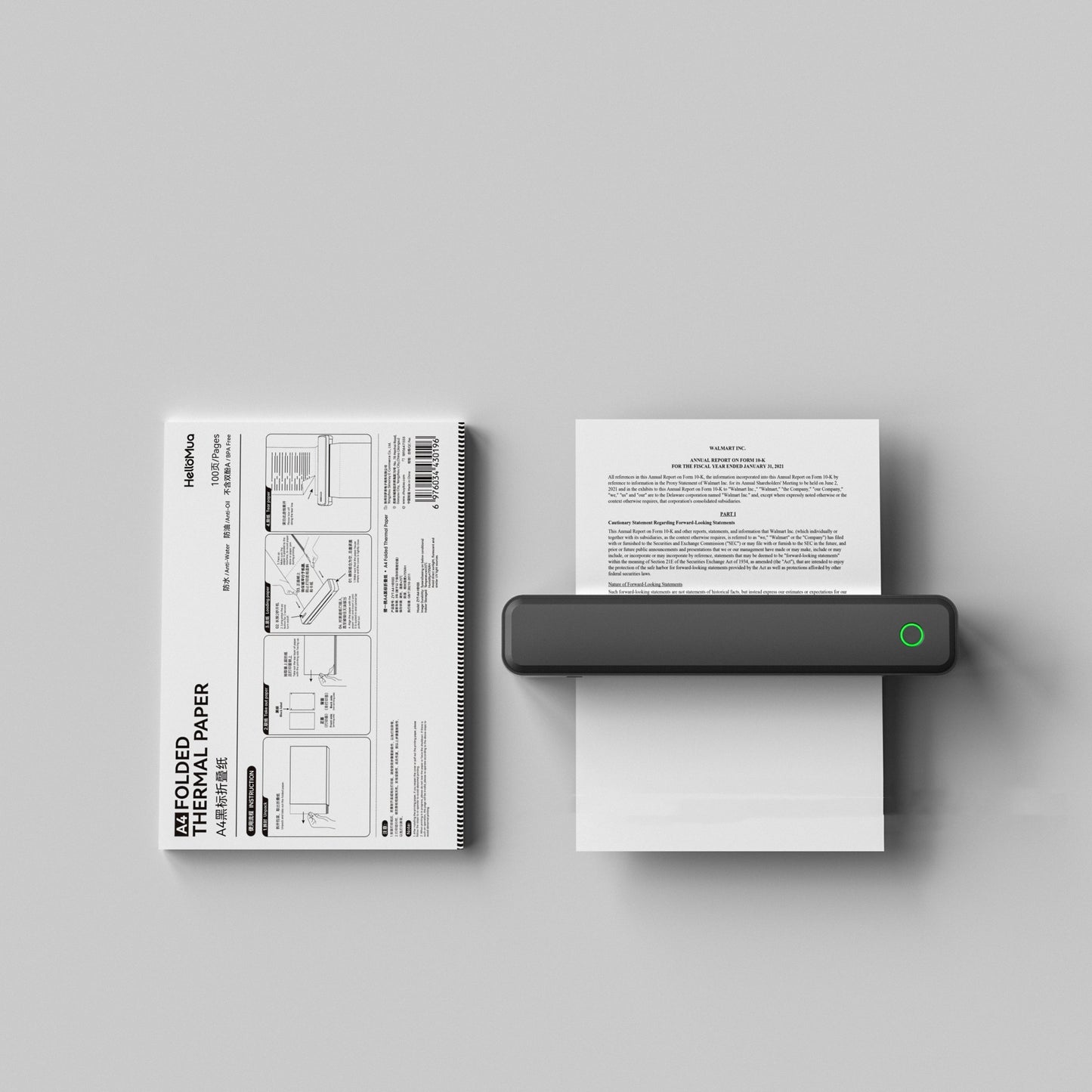 Thermal Printer Home Office Can Connect To Mobile Phone